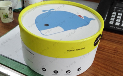 广州圆筒纸罐纸筒厂心合包装供应直径21.5cm箱包纸筒
