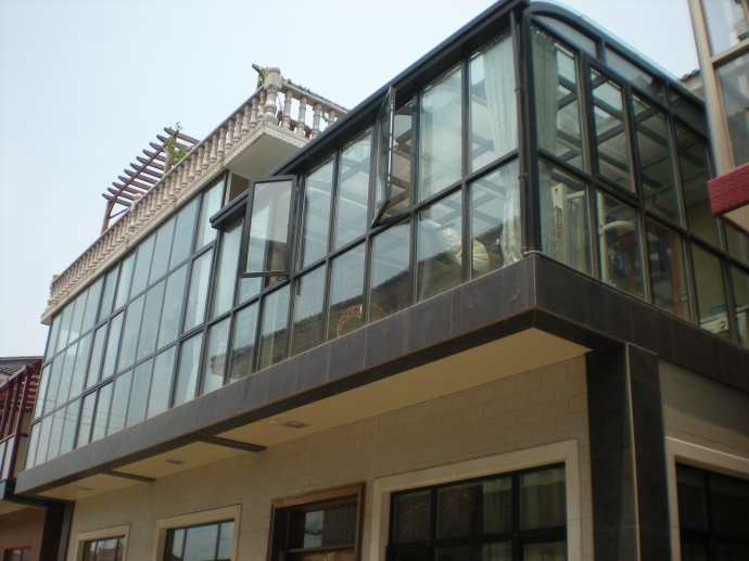无锡顶棚阳光房 钢结构阳光房 性价比高型阳光房型材