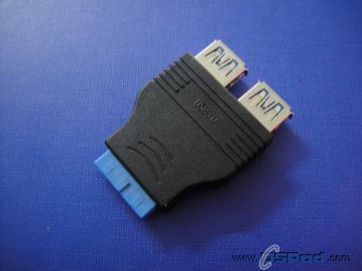 USB 3.0 2*10P TO 2*3.0 A/M Adapter