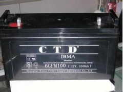 CTD蓄电池6GFM-100|12V100AH