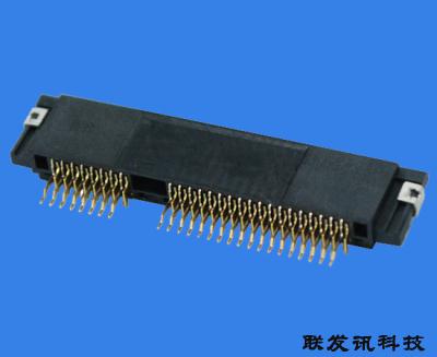 MINI PCI Express PCI-E female 52Pin SMT+DIP Connector
