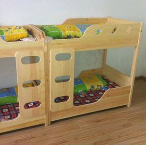 绵竹幼儿园家具，床，桌椅，实木家具 经久耐用