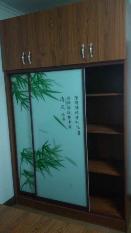 济南福翔家具定制卧室空间家具衣柜、床、吊柜 板式家具