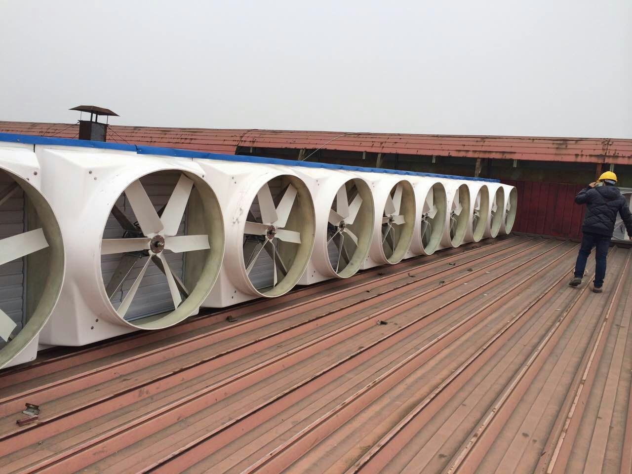 南京厂房通风设备，南京工厂降温系统，通风降温排烟去异味设备