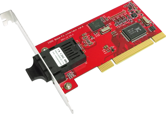 光口光纤网卡 兼容全双工半双工 一个SFP光品选择各种模块