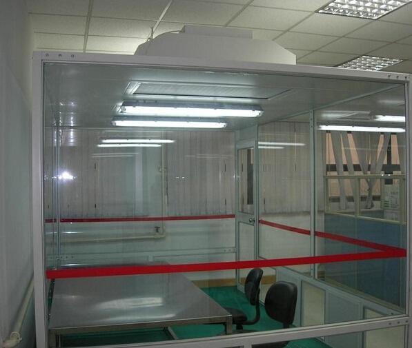 千级 1000）钢化玻璃板洁净棚生产厂家