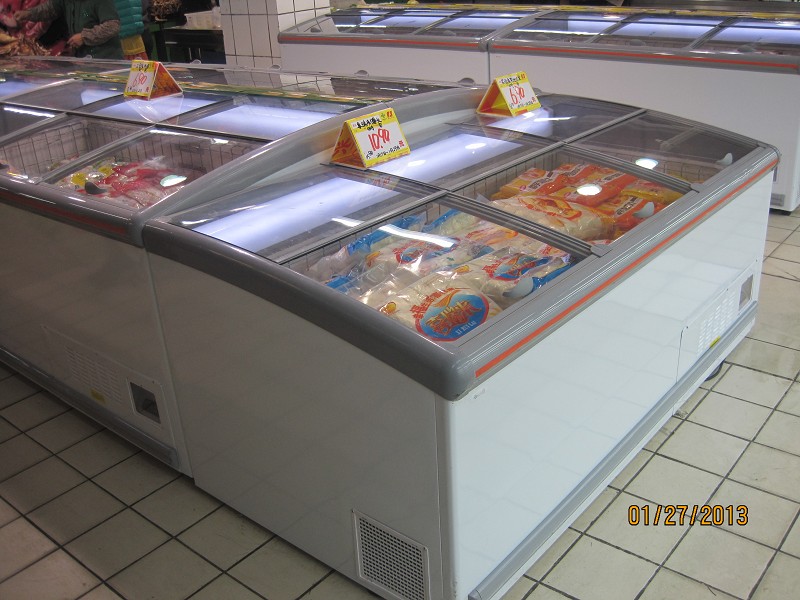 厂家供应批发零售超市冷柜组合式岛柜汤圆水饺速冻柜