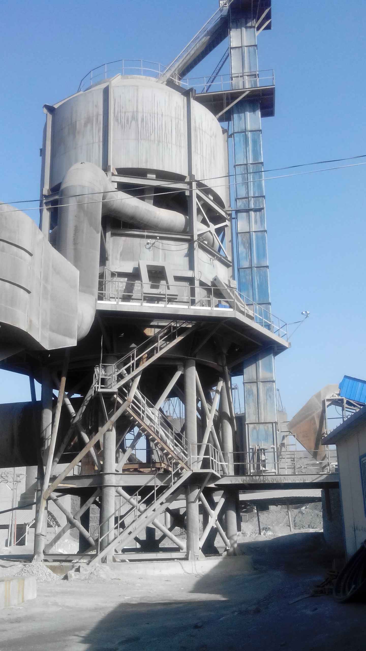 水泥厂技改为活性石灰生产线