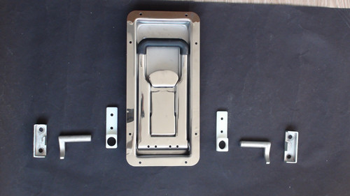 盈佳供应钢/不锈钢02342C内藏式门锁 汽车门锁 厢式车集装箱门锁