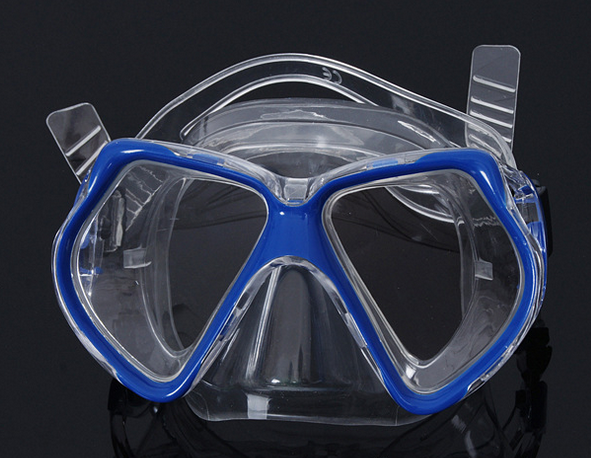高档吸塑PVC透明泳镜吸塑罩成人款泳镜热压吸塑罩