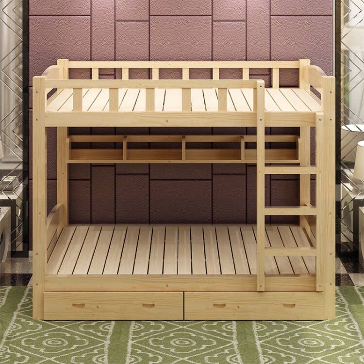 厂家直销各类实木学生床 高低床 架子床