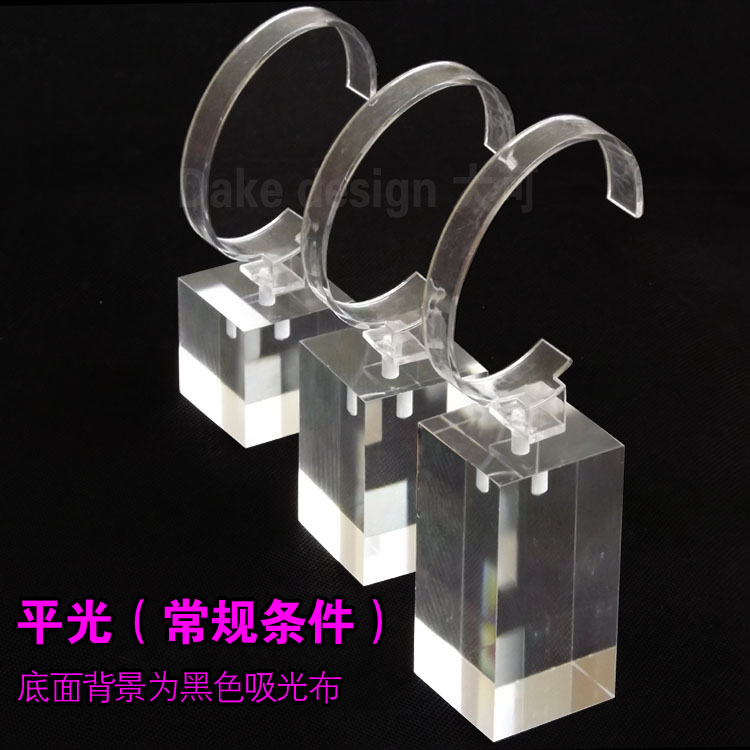 惠州林鑫隆亚克力制品厂家 供应品牌手表展示台 **玻璃制品展示架