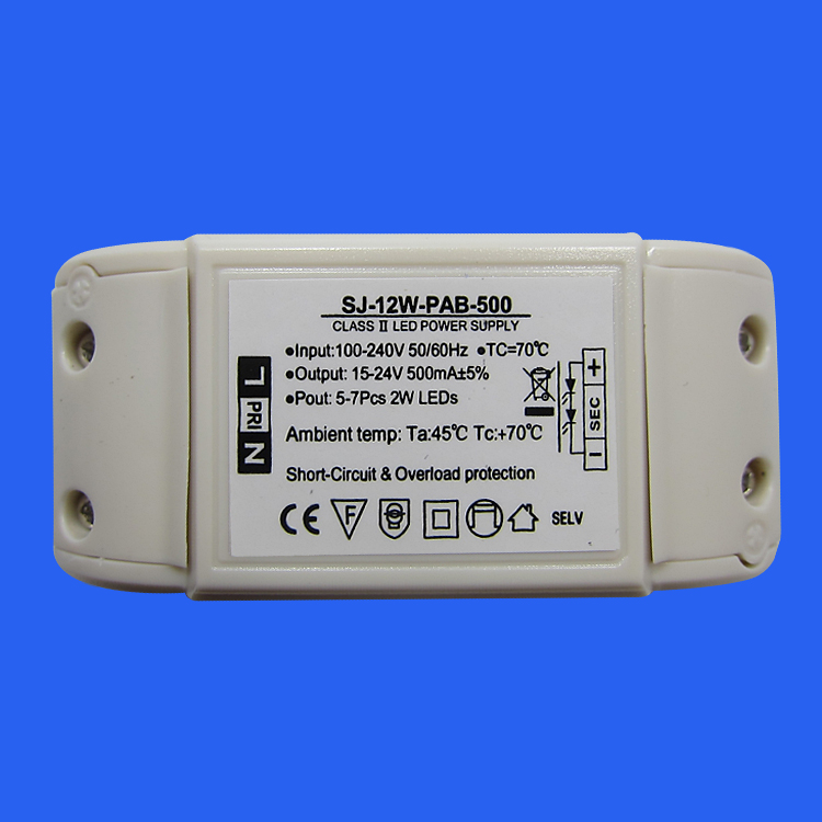 CE认证 宽电压高功率因数 10W玉盘灯 筒灯 导轨灯 天花灯 LED电源生产厂家