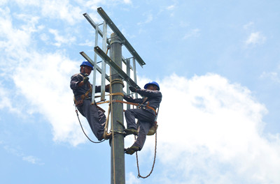 黄岛电力安装设备施工建设，电缆布线