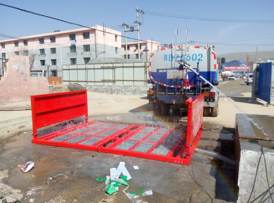 甘肃兰州建筑工地洗轮机