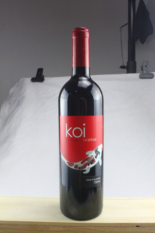 西拉葡萄品种原瓶进口澳洲爱悦KOI西拉干红特长期特价批发