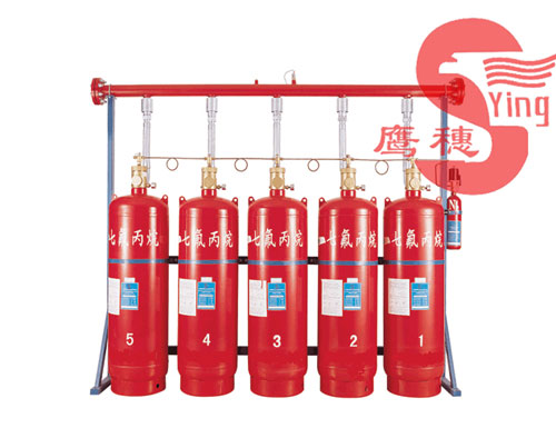 供应厂家直销管网式120L3C认证七氟丙烷灭火系统