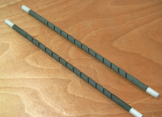 单螺纹硅碳棒