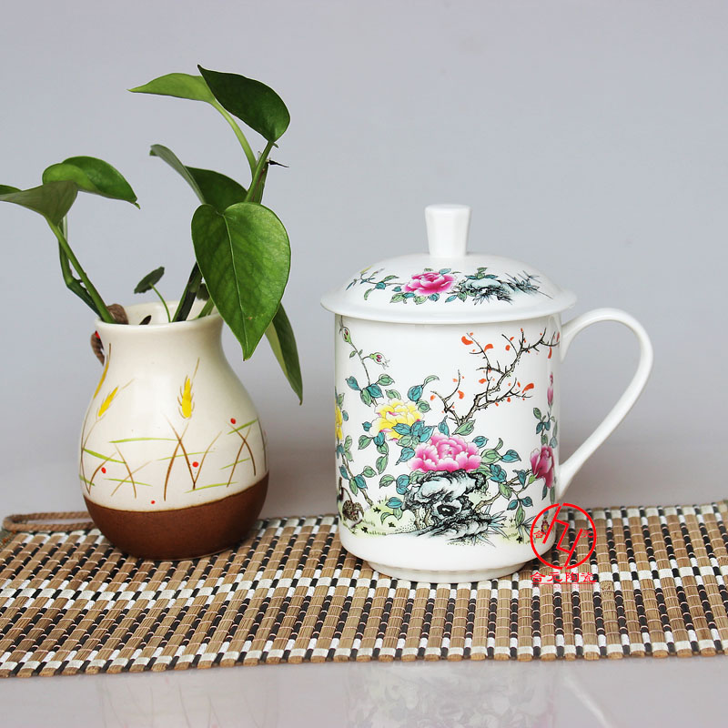 旅游纪念品茶杯定制，特色旅游文化纪念茶杯印照片