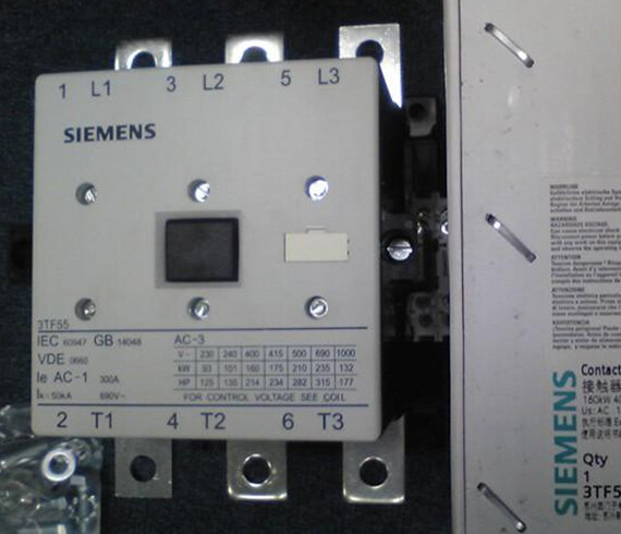 西门子3TF5522-OXMO交流接触器