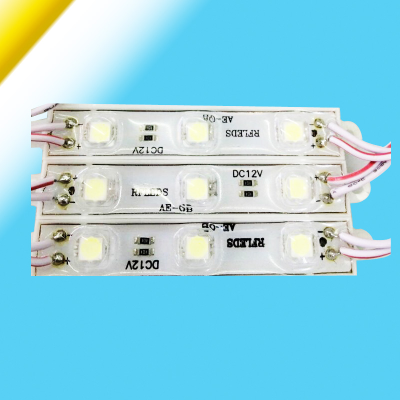 广西LED防水模组 5050 3灯高亮模组大量库存现货发售