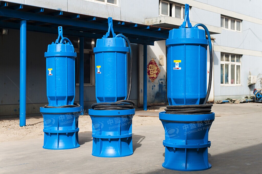 井筒式安装轴流泵 立式安装井筒轴流泵