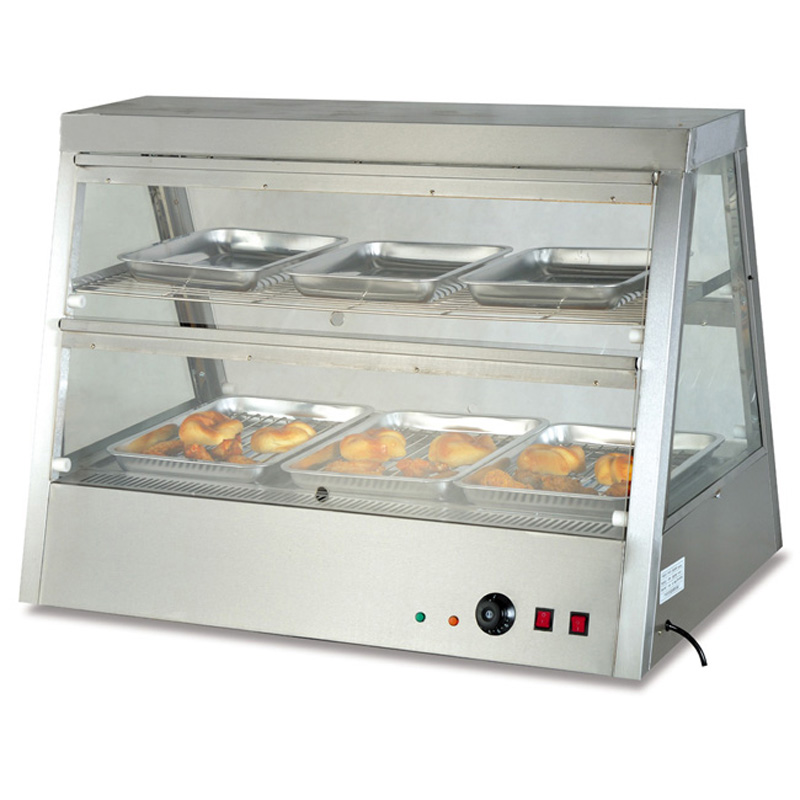 DH-2-3双层陈列保温柜 熟食展示柜 面包蛋糕展示柜 快餐保温柜
