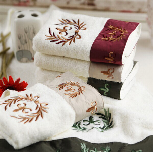 较珍贵的礼物——绣字毛巾