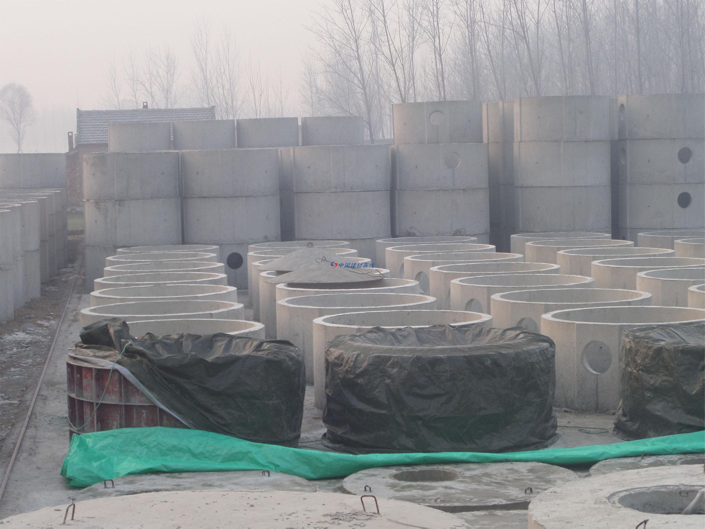 江苏徐州市成品混凝土化粪池玻璃钢化粪池
