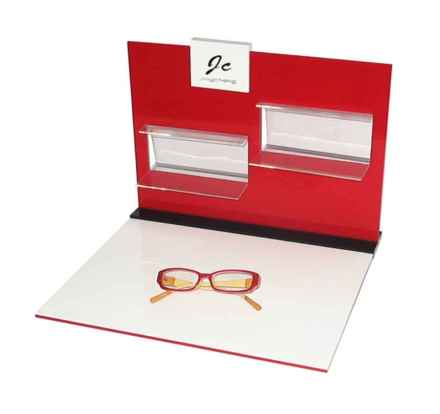 **玻璃眼镜展示架，进口**玻璃眼镜道具，品牌眼镜展示道具