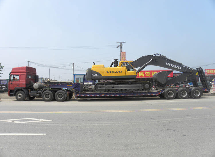 重庆石柱大件运输物流货运公司-大型设备底板车运输公司