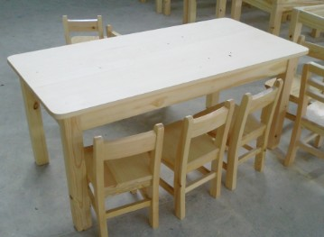 绵竹幼儿园桌椅*成都木洛设计生产质量**