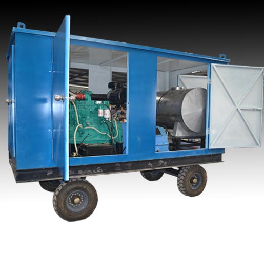广源gyb-5化工厂换热器冷凝器高压清洗机工业管道高压清洗机