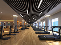 酒店健身房器材 小型健身房配置 单位健身房配置 小型健身房图片