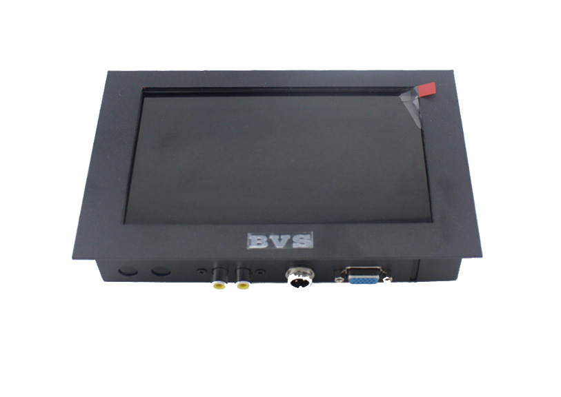 深圳厂家BVS-7寸四线电阻式防尘抗压高分HDMI高清视频信号显示器