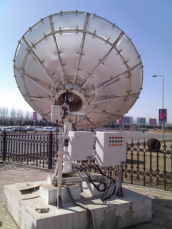北京中海华光卫星通信天线馈源吹雨、融雪系统