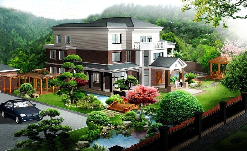 承接济宁别墅庭院景观的整体规划、设计施工