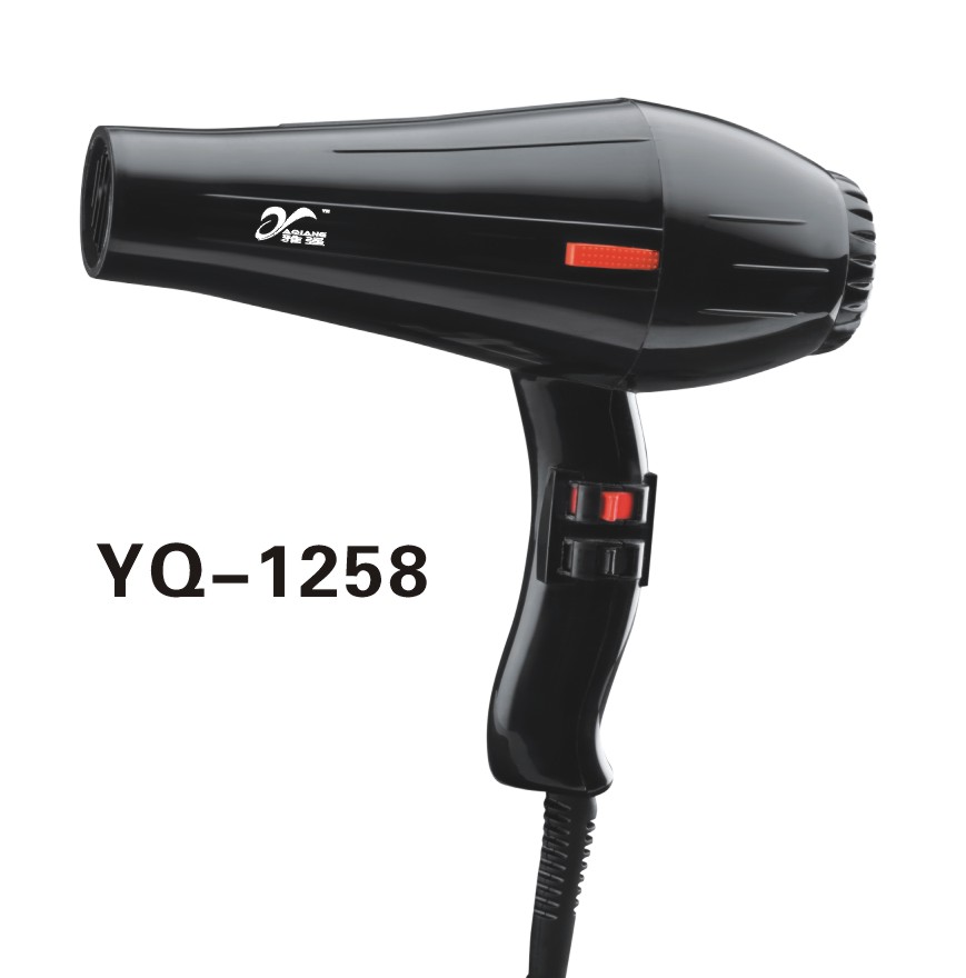 专业生产销售电吹风YQ-1258侧开关专业电吹风