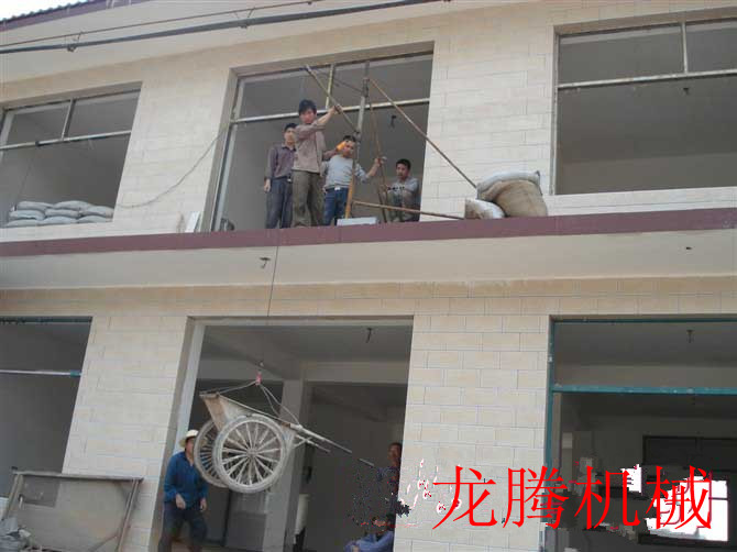 宁阳县起吊一吨车用小吊机“电动液压两用吊运机 图