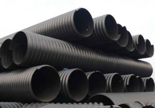 山东大禹管业厂家直销HDPE钢带增强螺旋波纹管排水管