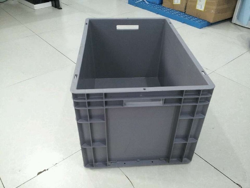 厂家直营EU4633加厚可堆周转箱塑料仓储盒物流箱浙江台州