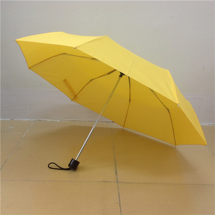 深圳虹彩雨伞厂家定做21寸久和板防风折叠伞