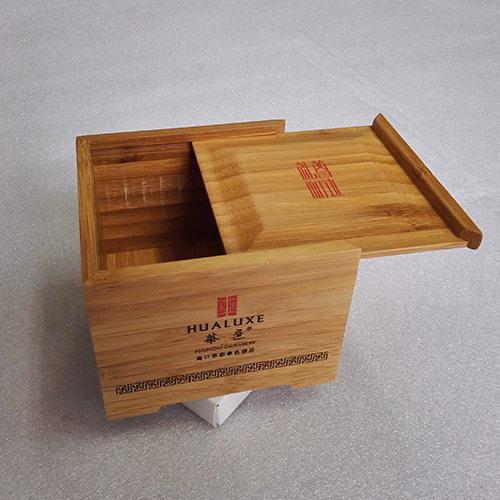 厂家定制竹子茶包木盒