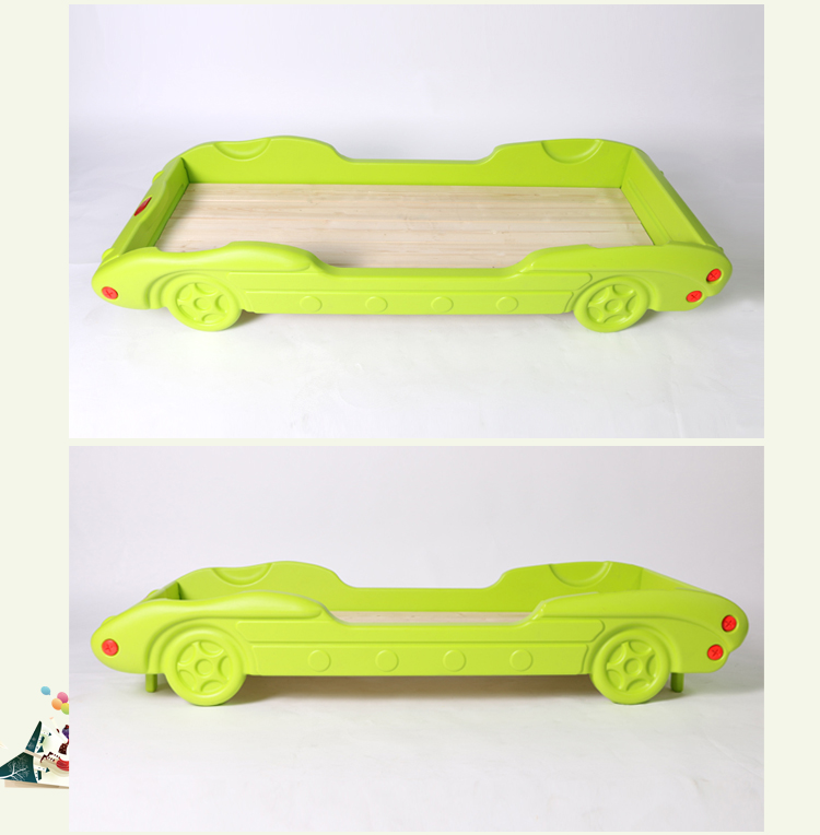 有卖幼儿园儿童床的 新款儿童卡通实木板塑料汽车造型床