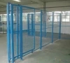 车间护栏网 仓库隔离网 厂房隔离栅 框架护栏 低碳钢丝隔离网