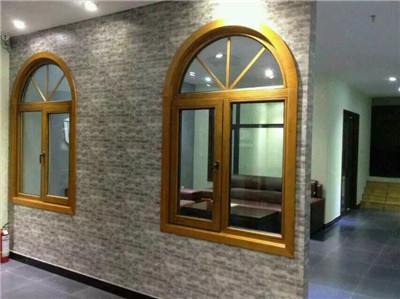 铝包木百叶窗丨铝木复合百叶窗厂家丨百叶玻璃门窗定制