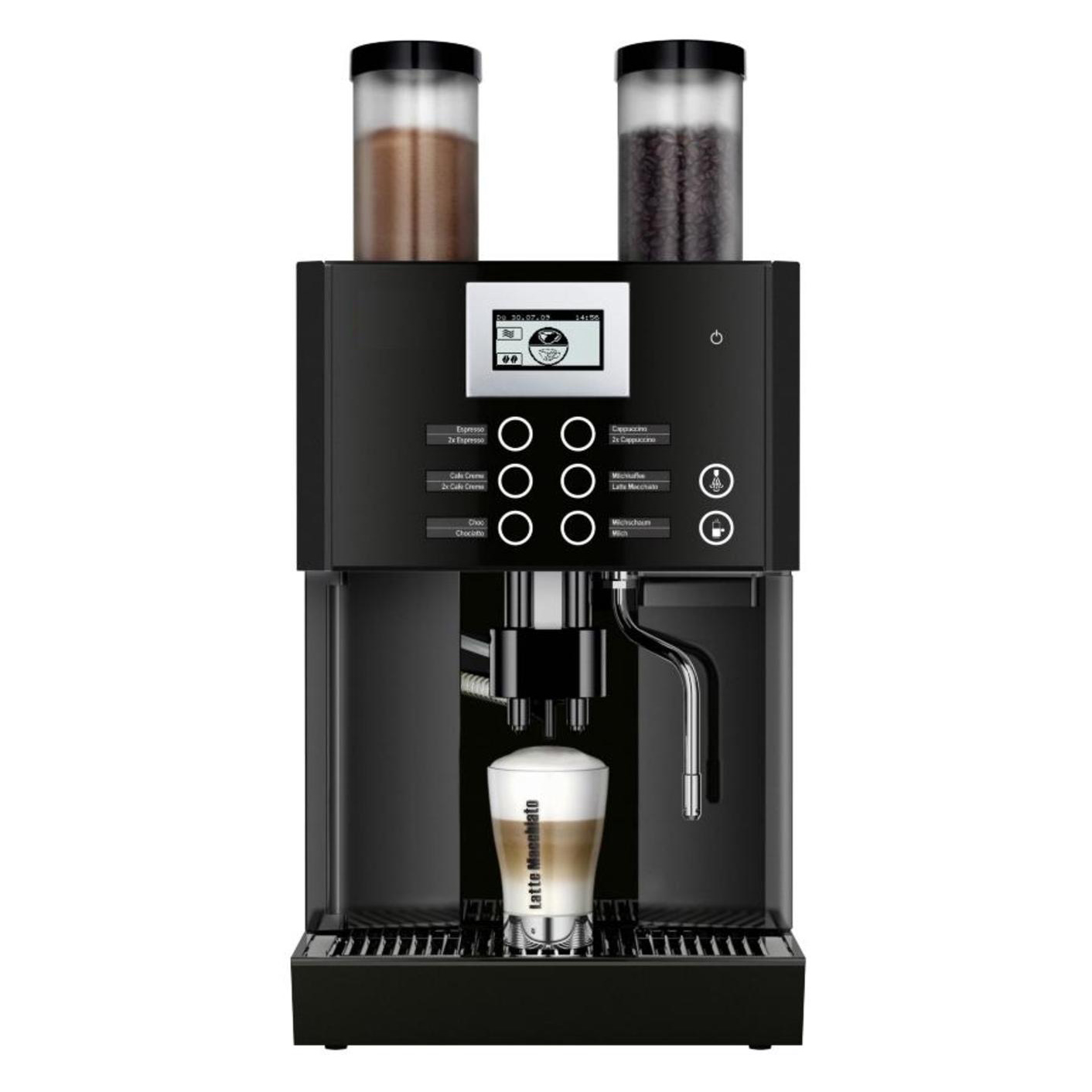 德国WMF 1200S 全自动现磨意式咖啡机/WMF商用双豆缸咖啡机
