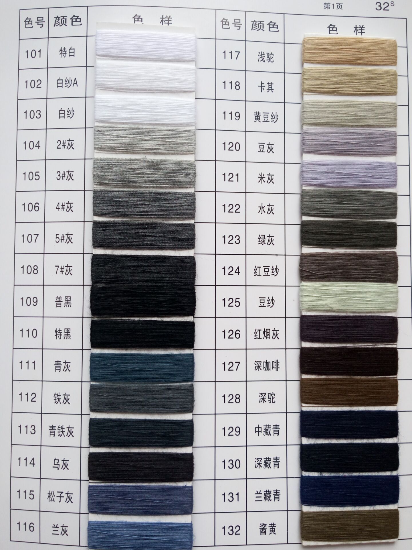 厂家直销 机织用纱 围巾用纱32支涤纶色纱化纤纱