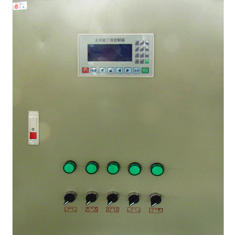 太阳能双集热工程热水供应控制柜智能全自动控制系统联众易