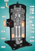 定频变频商用*暖通热泵空调原装西安大金5HP压缩机JT170G-P8Y1